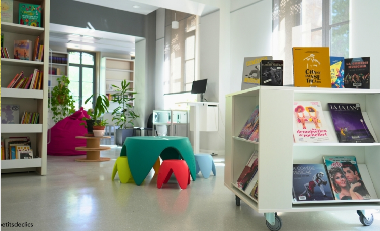 Ouverture de la médiathèque de la Cité des Arts